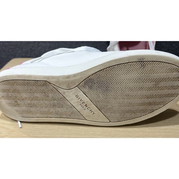 Givenchy Urban Knots Womens Size 38 White/Pink Leather Low Top Sneakers - Picture 9 of 11